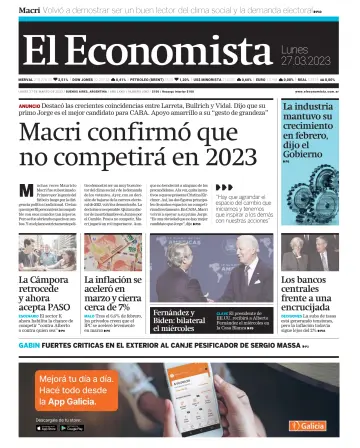 El Economista (Argentina) - 27 Mar 2023