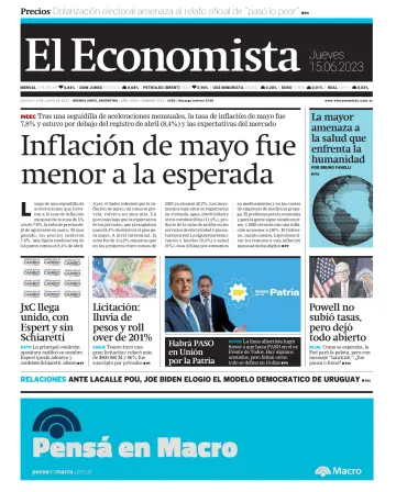 El Economista (Argentina) - 15 Jun 2023