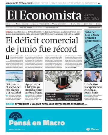 El Economista (Argentina) - 20 Jul 2023