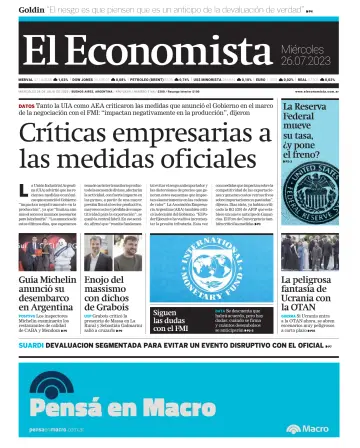 El Economista (Argentina) - 26 Jul 2023