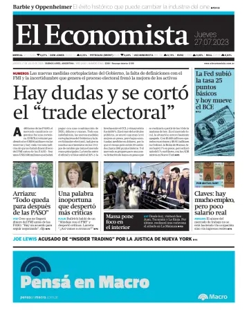 El Economista (Argentina) - 27 Jul 2023