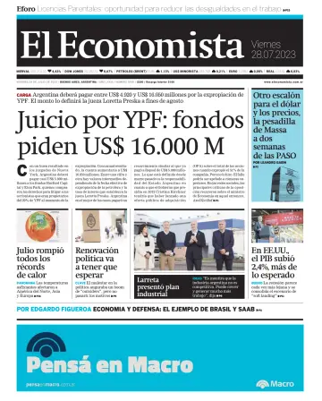 El Economista (Argentina) - 28 Jul 2023