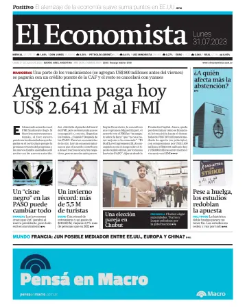 El Economista (Argentina) - 31 Jul 2023