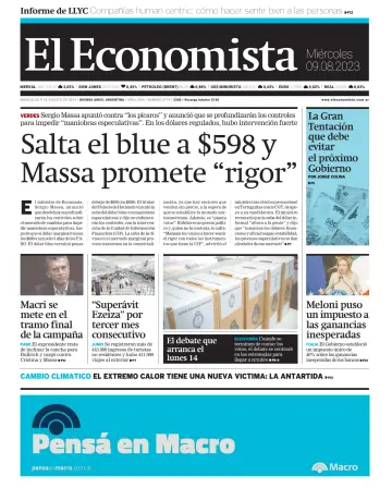 El Economista (Argentina) - 9 Aug 2023