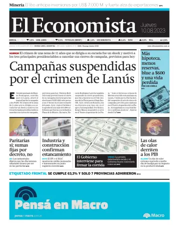 El Economista (Argentina) - 10 Aug 2023