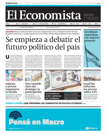 El Economista (Argentina) - 11 Aug 2023