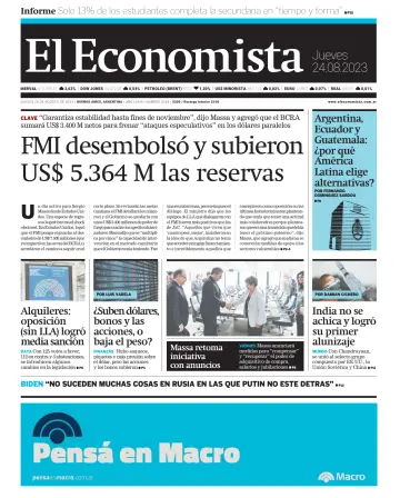 El Economista (Argentina) - 24 Aug 2023