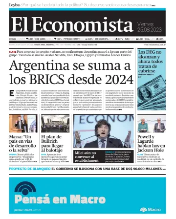 El Economista (Argentina) - 25 Aug 2023