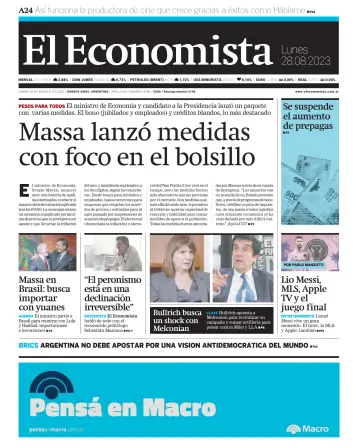 El Economista (Argentina) - 28 Aug 2023