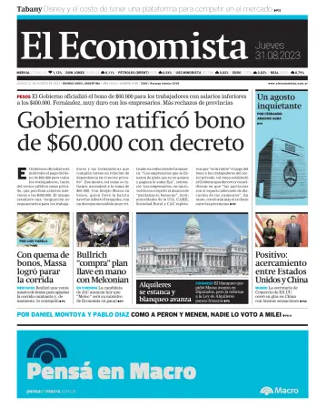 El Economista (Argentina) - 31 Aug 2023