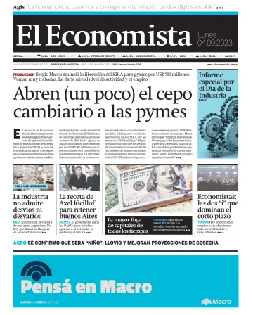 El Economista (Argentina) - 4 Sep 2023