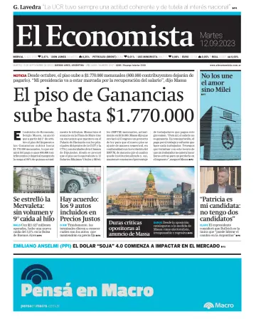 El Economista (Argentina) - 12 Sep 2023