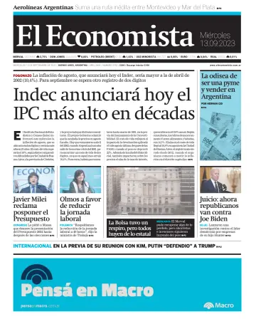 El Economista (Argentina) - 13 Sep 2023