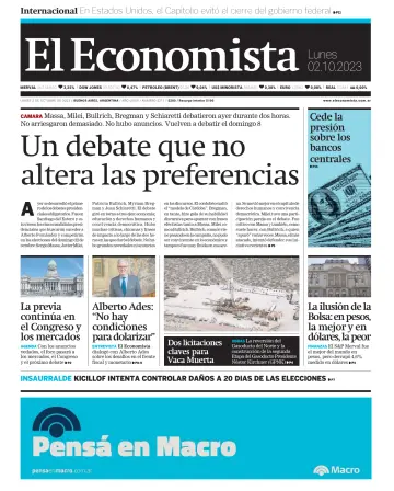 El Economista (Argentina) - 2 Oct 2023