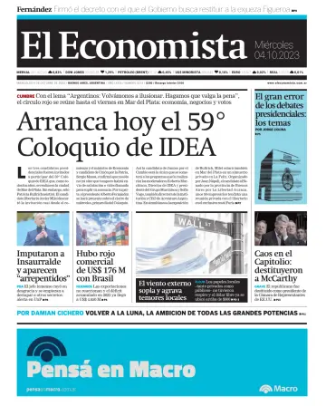 El Economista (Argentina) - 4 Oct 2023