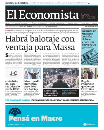 El Economista (Argentina) - 23 Oct 2023