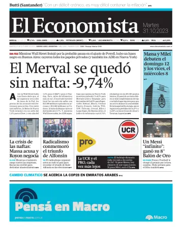 El Economista (Argentina) - 31 Oct 2023