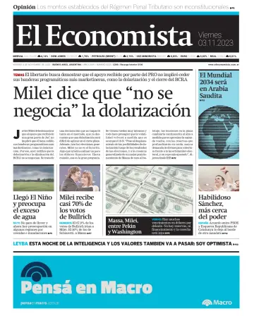 El Economista (Argentina) - 3 Nov 2023