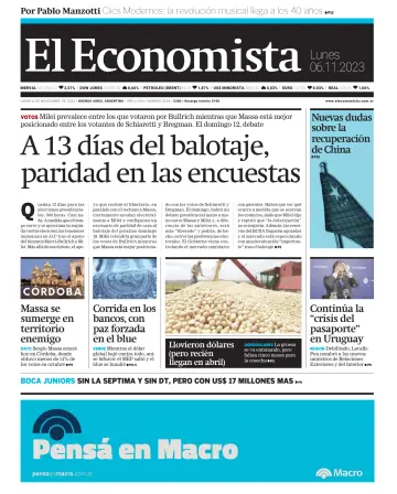El Economista (Argentina) - 6 Nov 2023