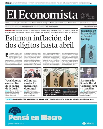 El Economista (Argentina) - 14 Nov 2023