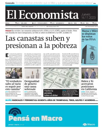 El Economista (Argentina) - 16 Nov 2023