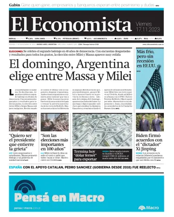 El Economista (Argentina) - 17 Nov 2023