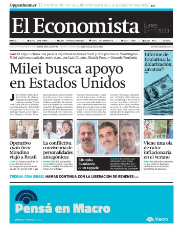 El Economista (Argentina) - 27 Nov 2023