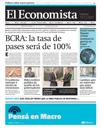 El Economista (Argentina) - 19 dez. 2023