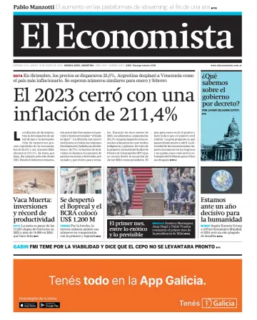 El Economista (Argentina) - 12 一月 2024