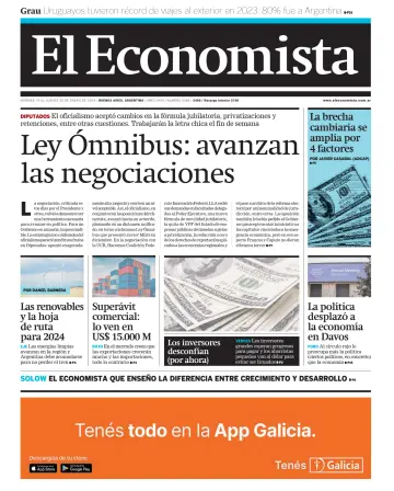 El Economista (Argentina) - 19 janv. 2024