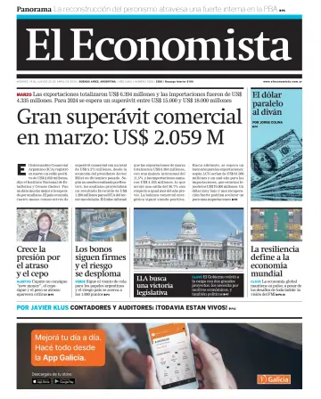 El Economista (Argentina) - 19 apr 2024
