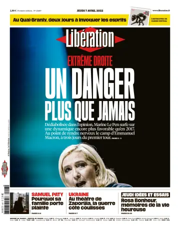 Libération - 7 Apr 2022