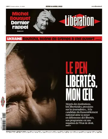 Libération - 14 Apr 2022