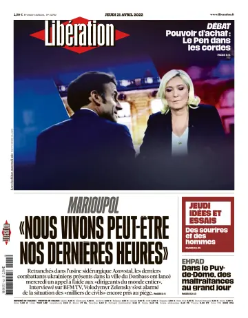 Libération - 21 Apr 2022