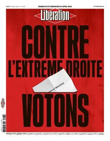 Libération - 23 Apr 2022