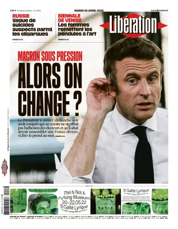 Libération - 26 Apr 2022