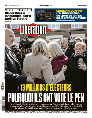Libération - 28 Apr 2022