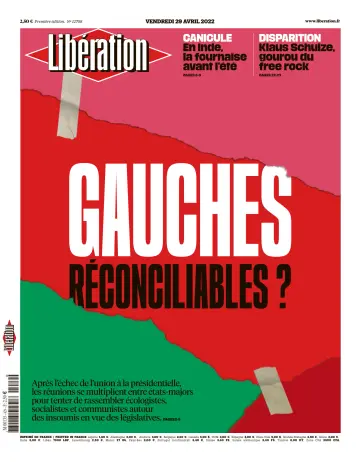 Libération - 29 Apr 2022
