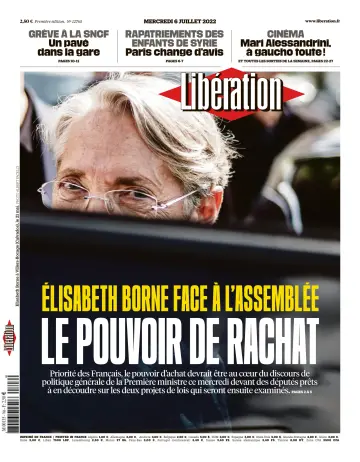 Libération - 6 Jul 2022
