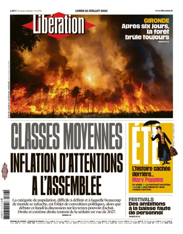Libération - 18 Jul 2022