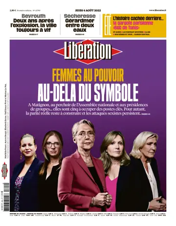 Libération - 4 Aug 2022