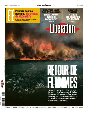 Libération - 11 Aug 2022