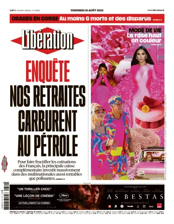 Libération - 19 Aug 2022