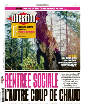 Libération - 22 Aug 2022