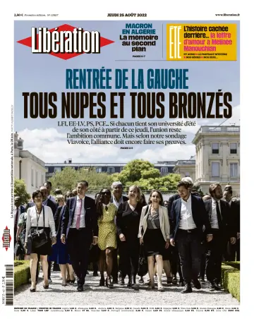 Libération - 25 Aug 2022