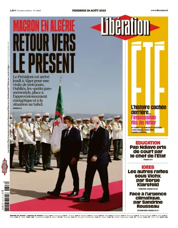 Libération - 26 Aug 2022