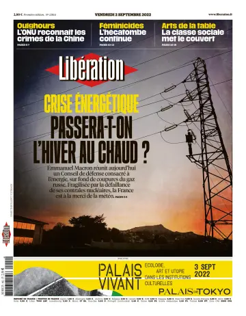 Libération - 2 Sep 2022
