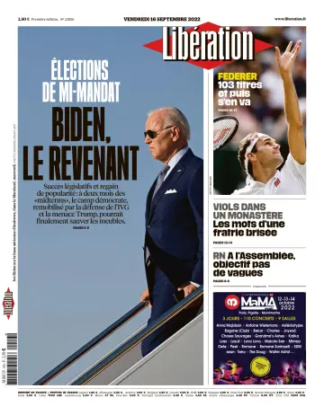 Libération - 16 Sep 2022