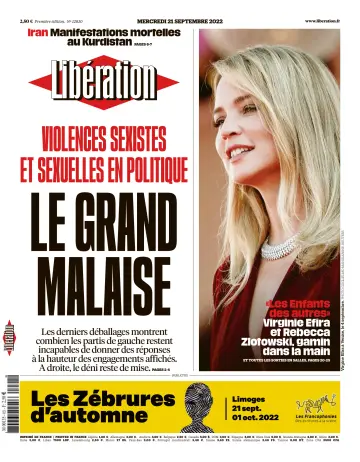 Libération - 21 Sep 2022