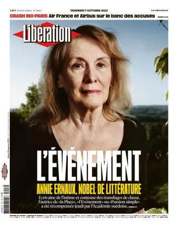 Libération - 7 Oct 2022